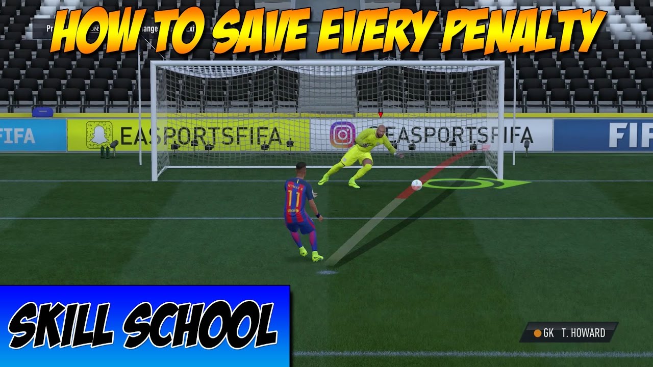 SKILL SCHOOL | HOW TO SAVE EVERY PENALTY | FIFA 17 TIPS AND TRICKS