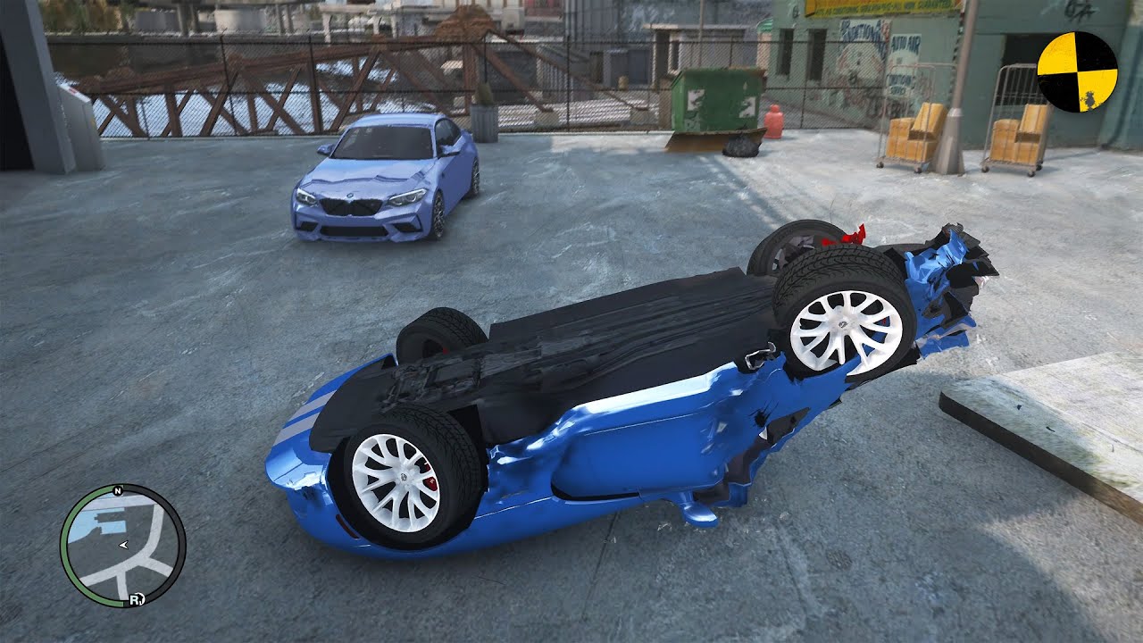 GTA 4 Crash Testing Real Car Mods Ep.88