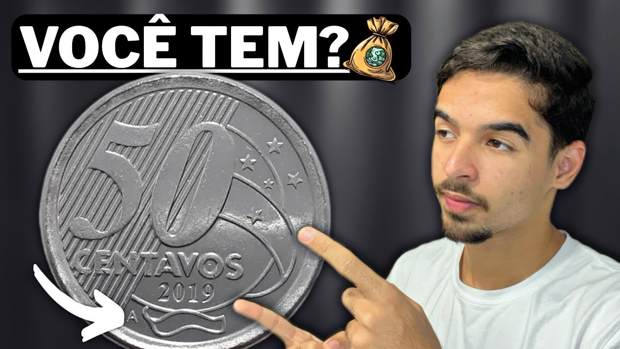 50 Centavos letra “A”, fabricada na Holanda pode ser procurada por colecionadores!