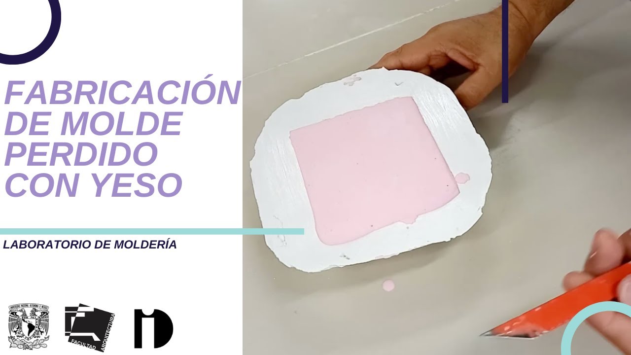 Fabricación de molde perdido con yeso