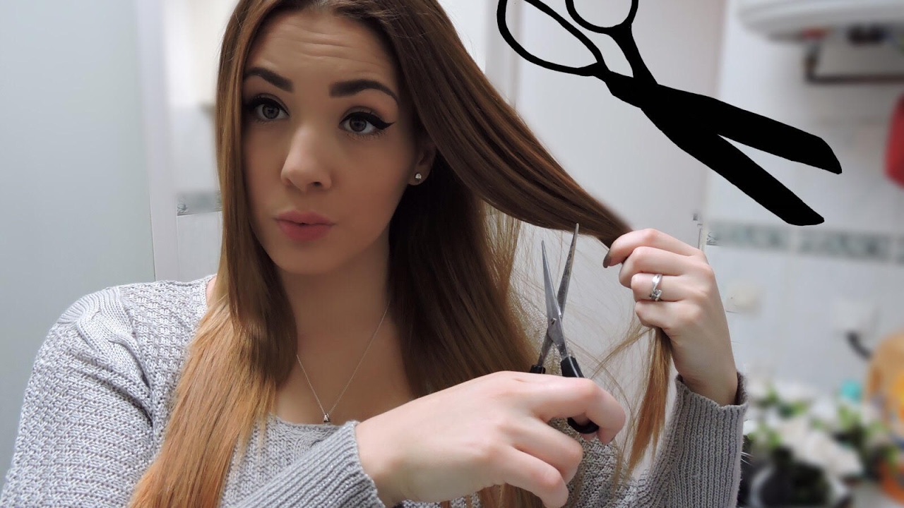 Couper ses cheveux sois même en U