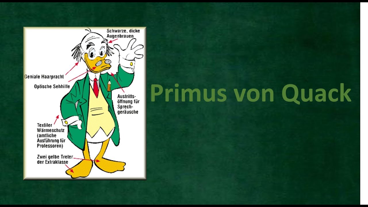 Wer ist Primus von Quack? I Der Donaldist