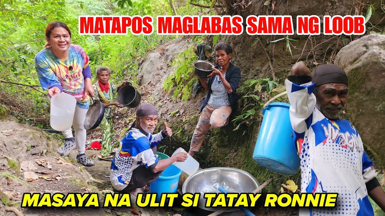 MATAPOS MAGLABAS SAMA NG LOOB TATAY RONIE MASAYA NA ULIT