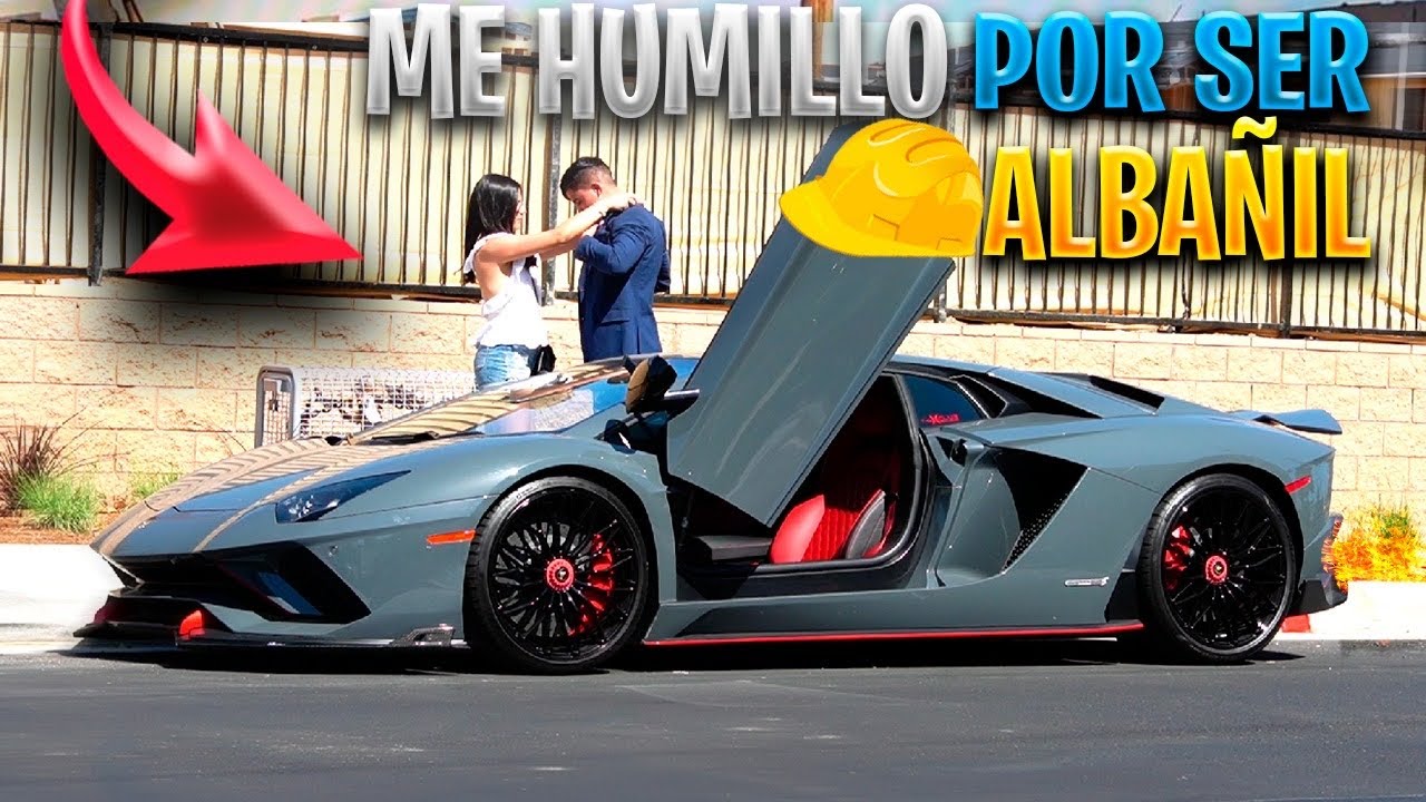 INTERESADA me rechazó por ser ALBAÑIL hasta que vio mi LAMBORGHINI | GERABOY