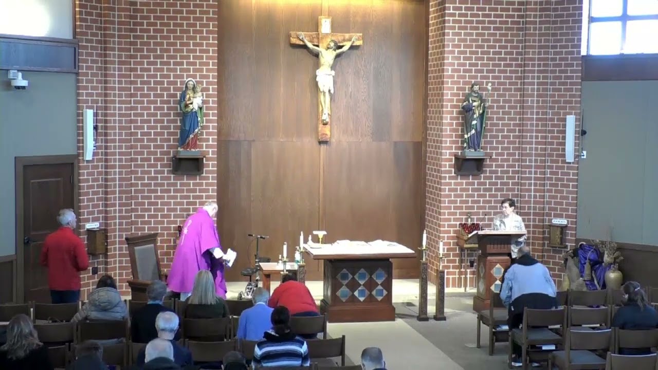 Saturday, Feb 21st - Mass for Saturday after Ash Wednesday;Bld Virgin Mary