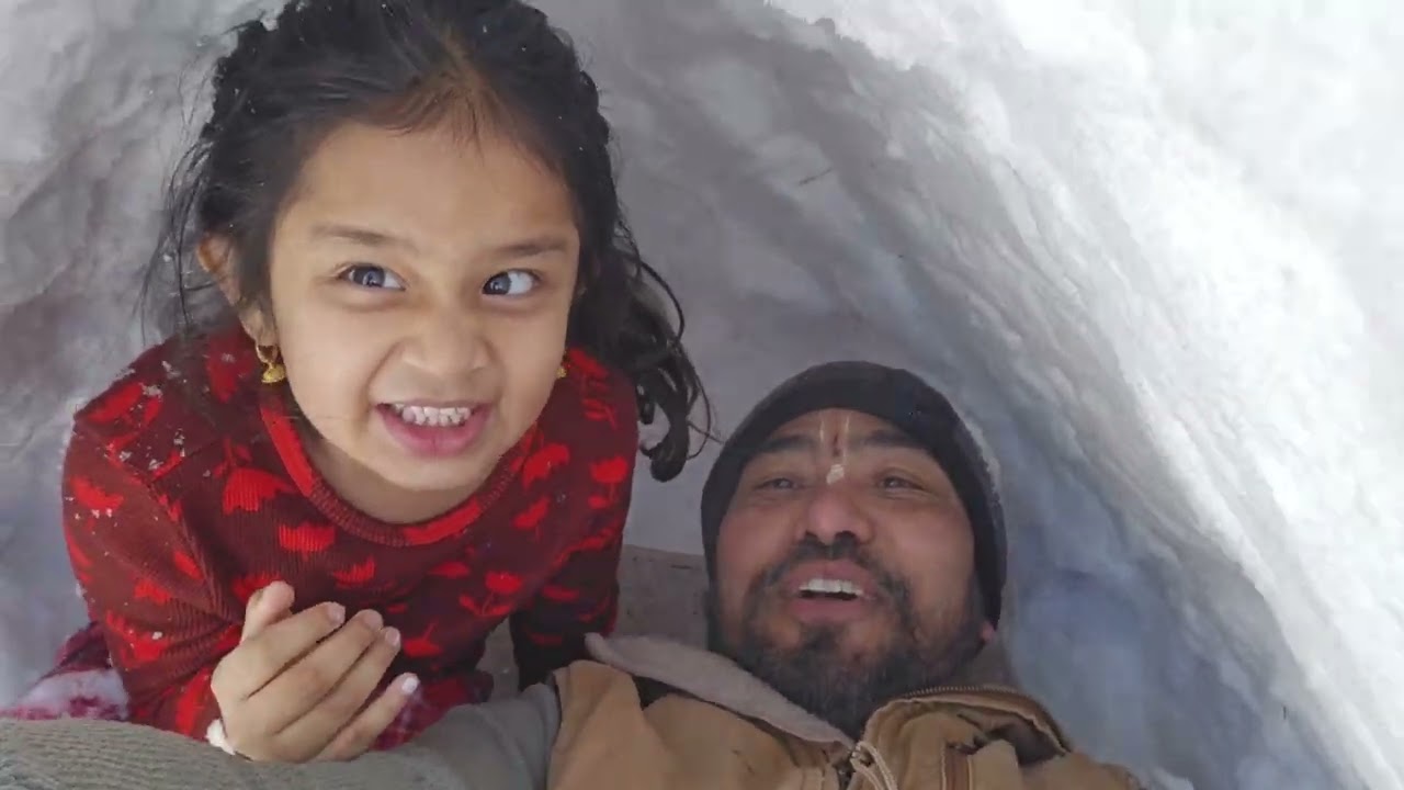 Snow house / kids cashall for baby fun o. 20th feb 2026