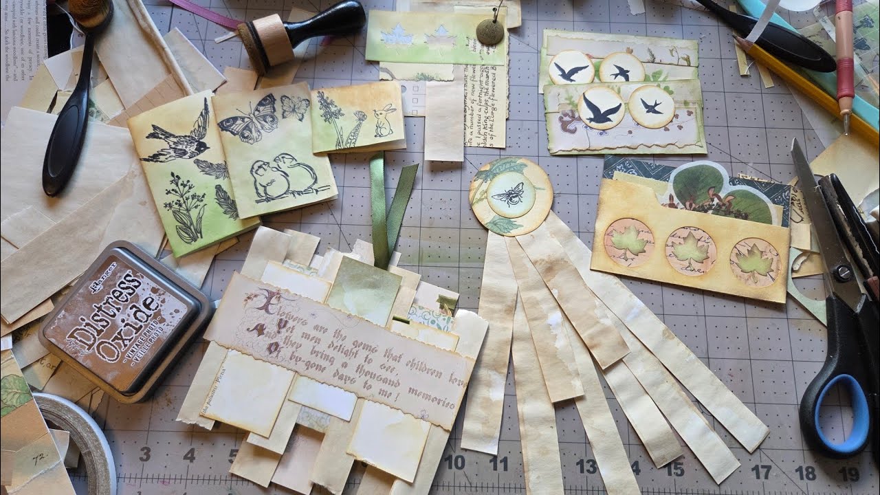 Scrappy Time! More ephemera for the Garden Journal