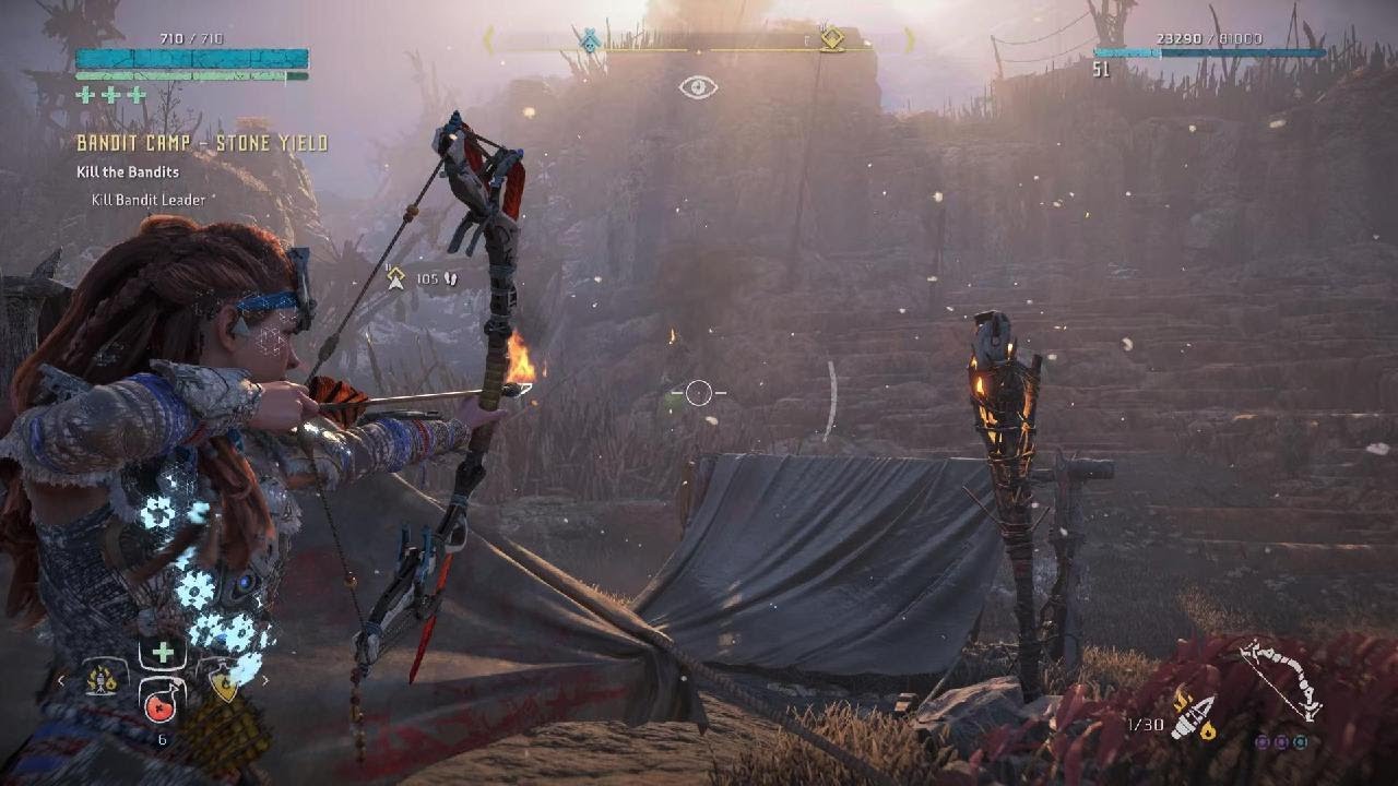 Bandit Camp Stone Yield | Frozen Wilds | Horizon Zero Dawn Remastered