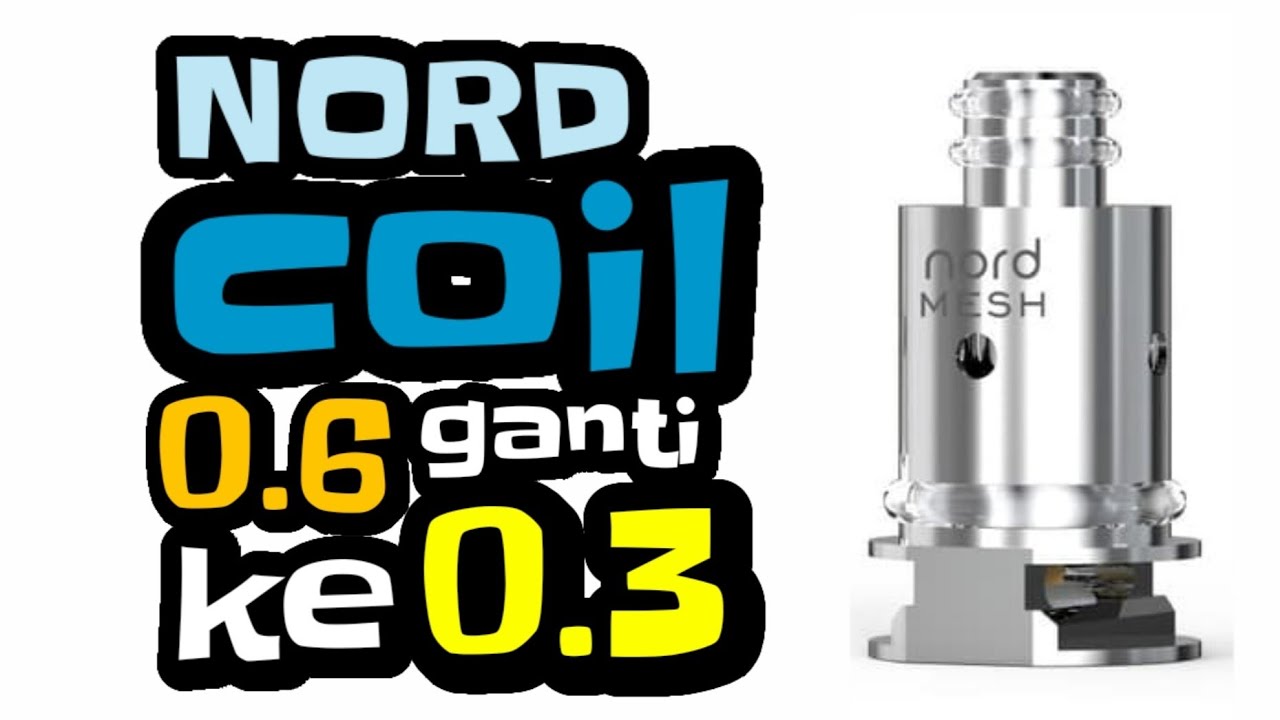 RPM Nord Coil 0.6 ganti ke 0.3 Pakai RBK Vinci Mesh.