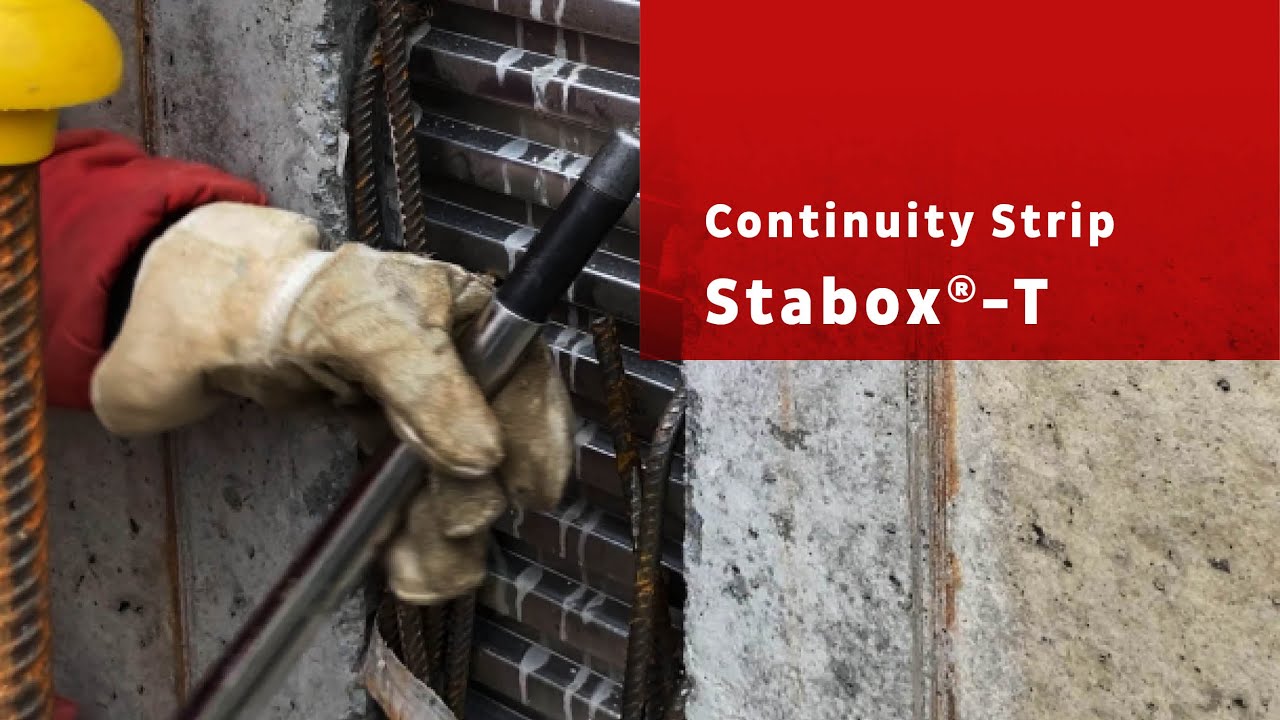 Continuity Strip Stabox® T - special connection for high shear stress