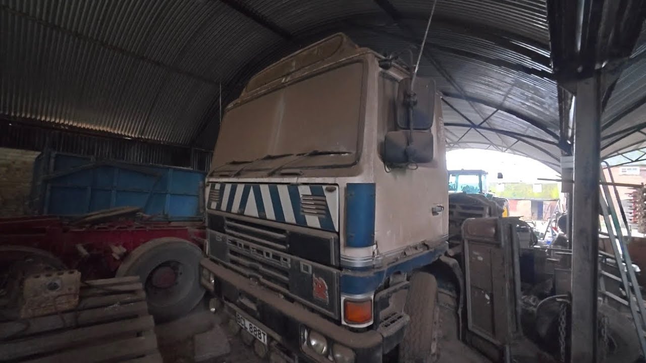 Some of the old relics - Scania, Foden, Bedford, Cat 951, Case Hydro to name a few… 