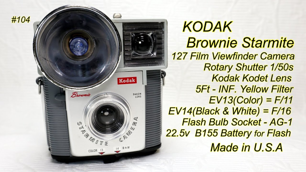 KODAK Brownie Starmite.  1960