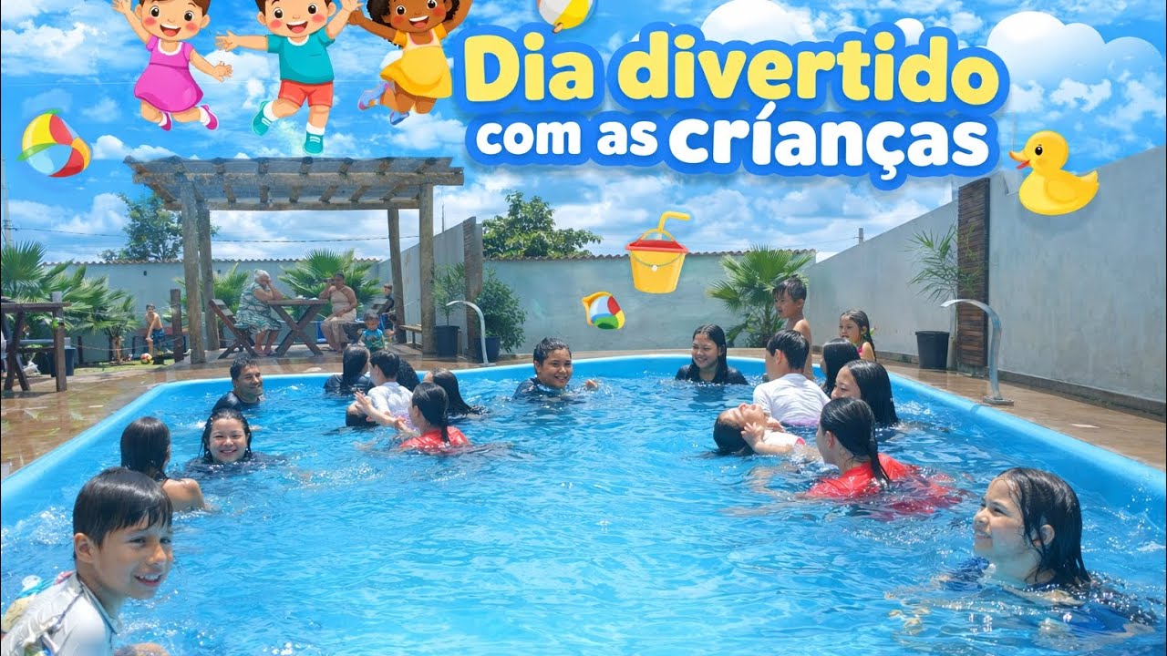 Retiro com as crianças e os pais....tudo maravilhoso 