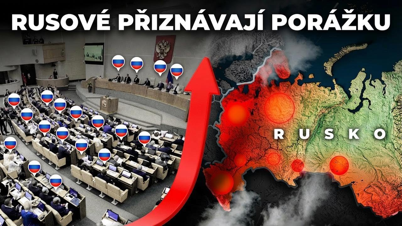 Neuvěřitelné v Rusku: Parlament přiznal prohru ve válce