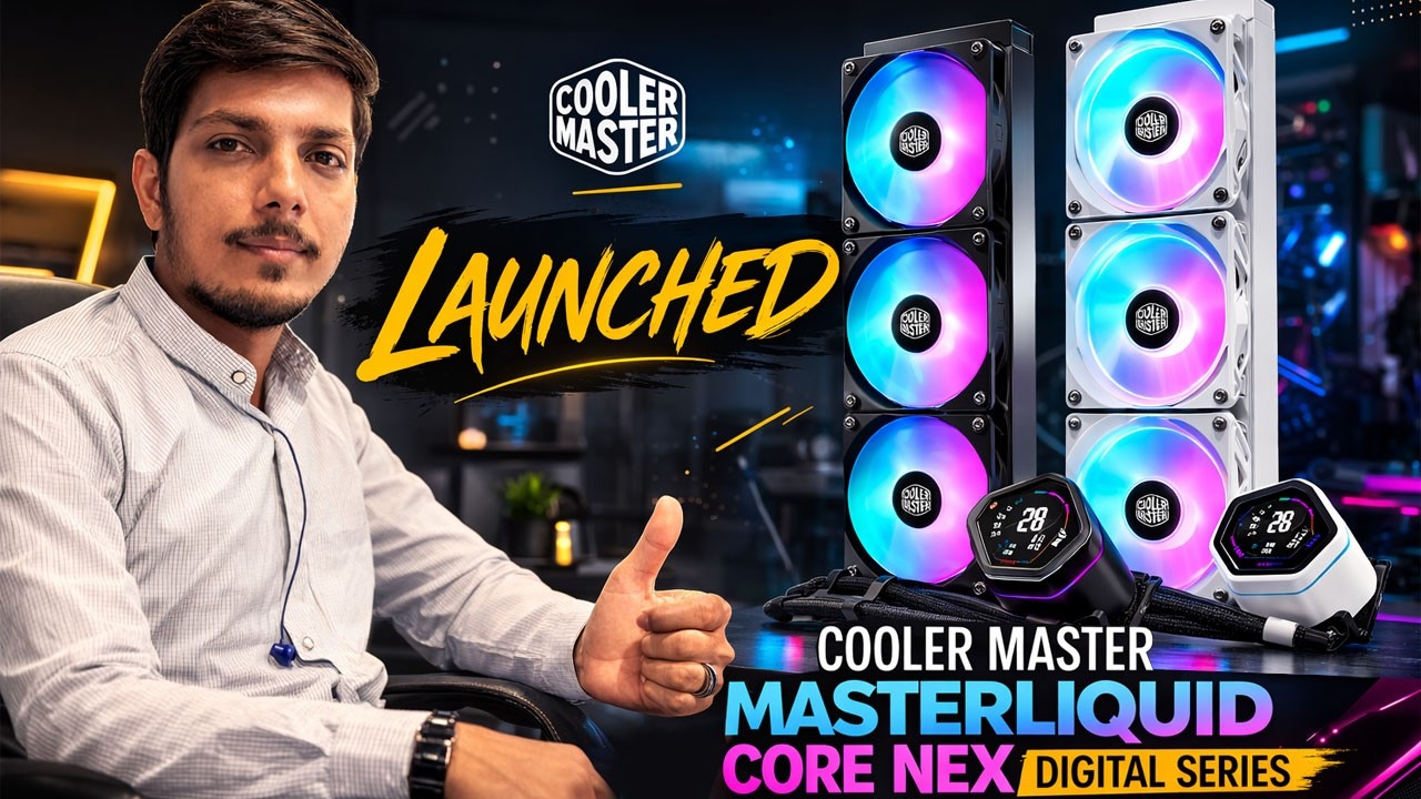 Выпущена система жидкостного охлаждения Cooler Master ML Core Nex Digital AIO — подробное описани...
