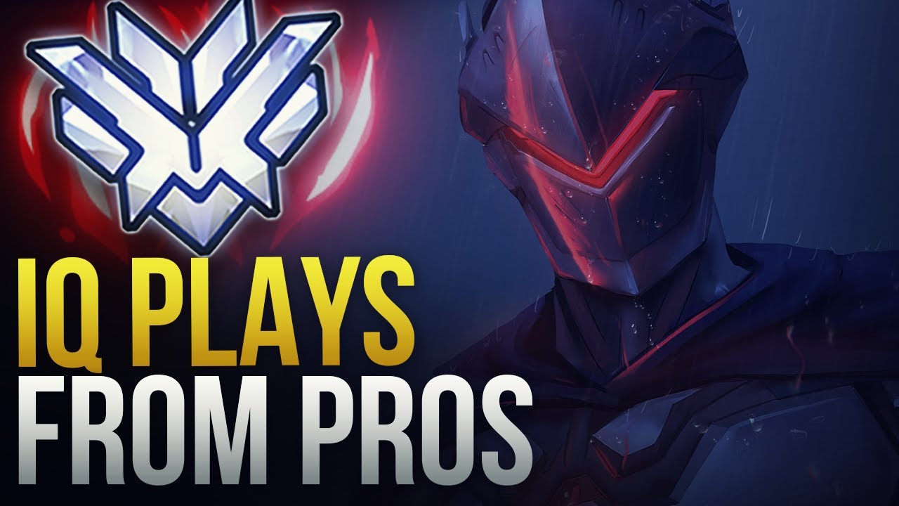 INSANE IQ PLAYS FROM PROS - Overwatch Montage