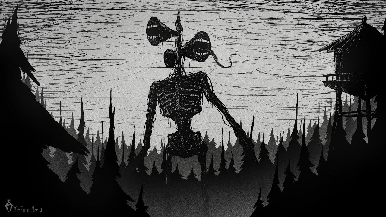 I drew SIREN HEAD