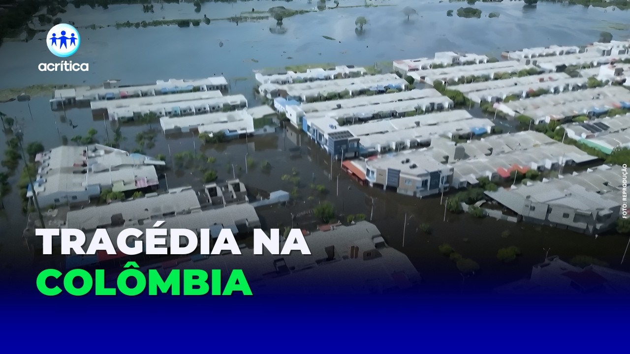 INUNDAÇÕES DEIXAM VÍTIMAS FATAIS NO NORTE DA COLÔMBIA