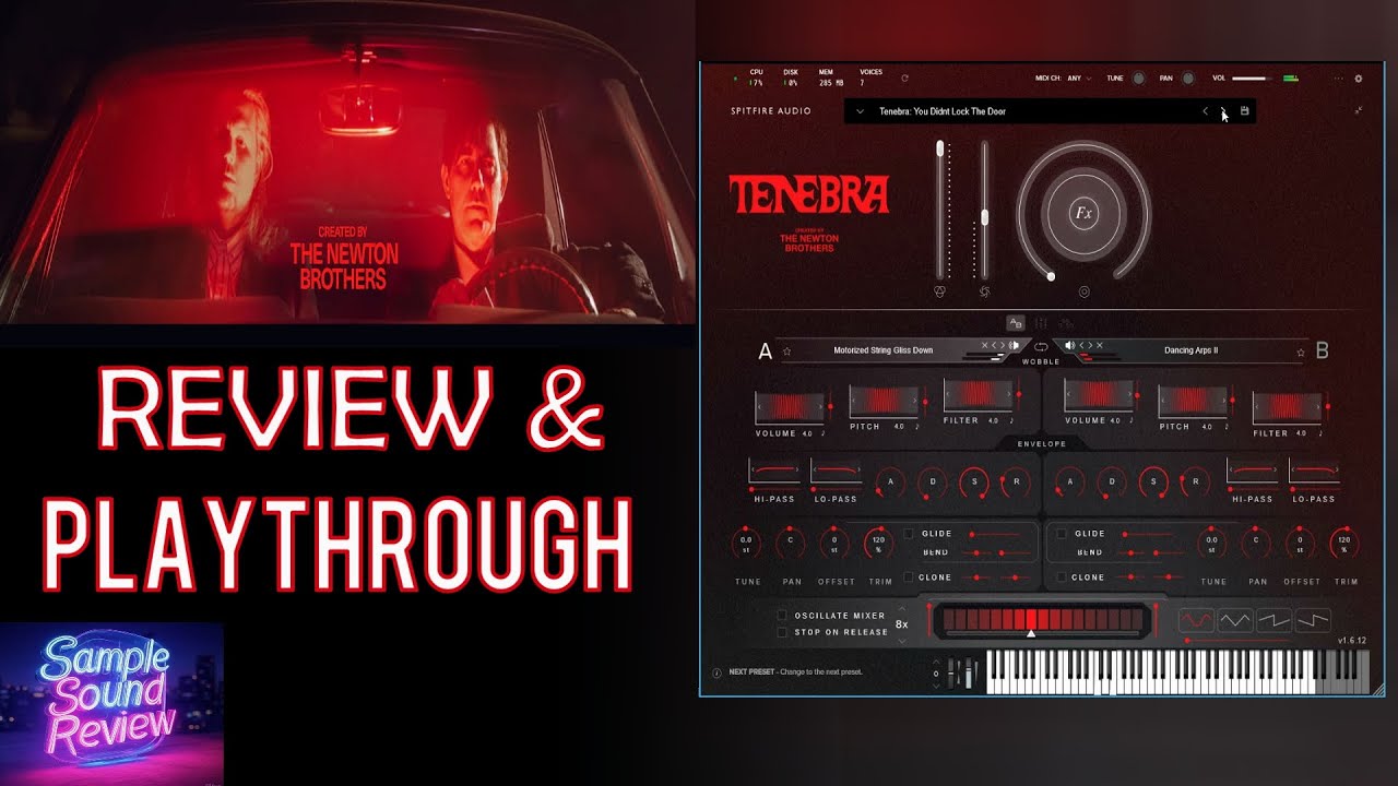 Spitfire Audio Tenebra by The Newton Brothers REVIEW & PLAYTHROUGH