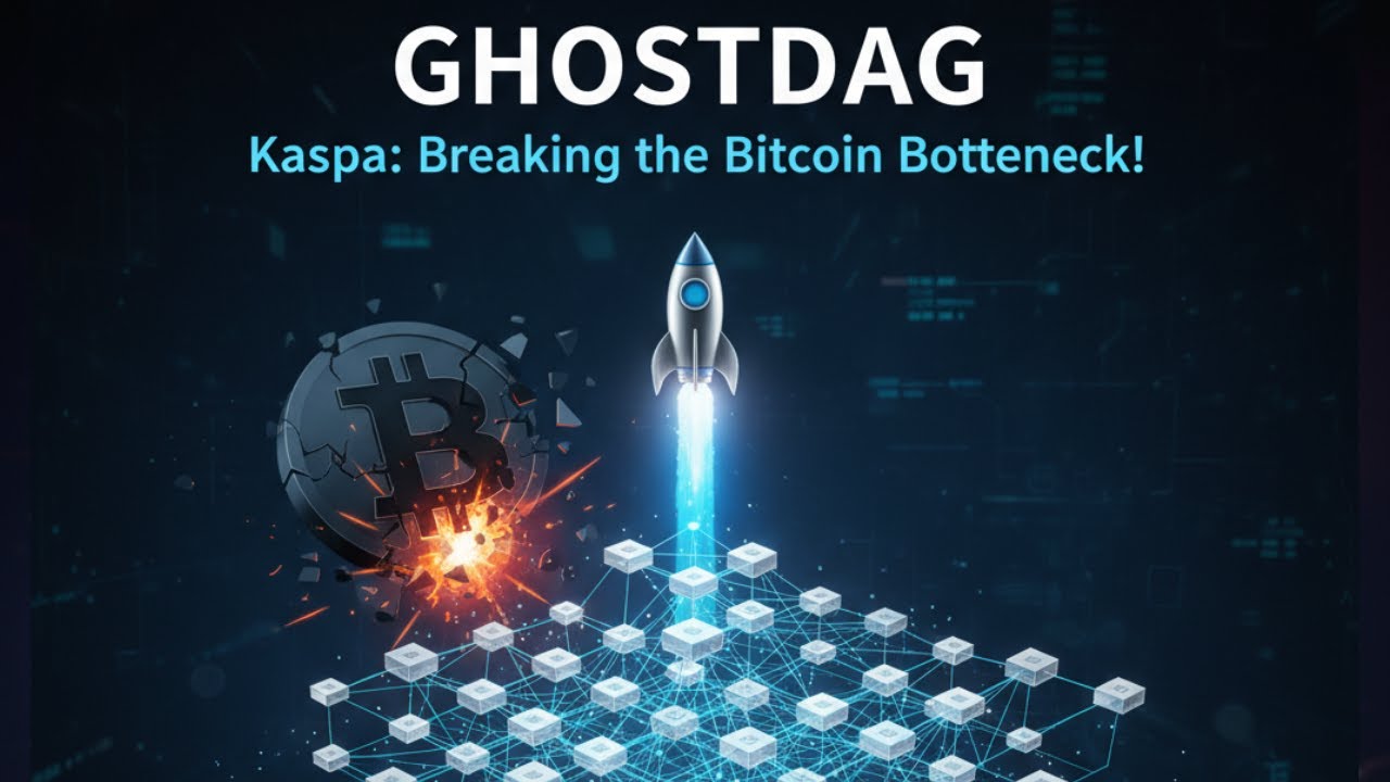 GHOSTDAG: How Kaspa Solved the 'Bitcoin Bottleneck' 👻⚡