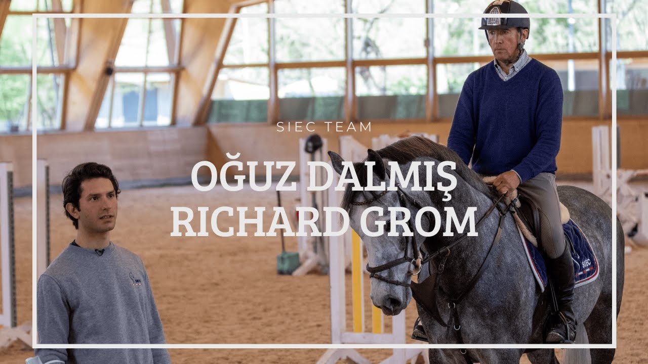 Oğuz Dalmış ve Richard Grom'un dersi / At Binme Teknikleri