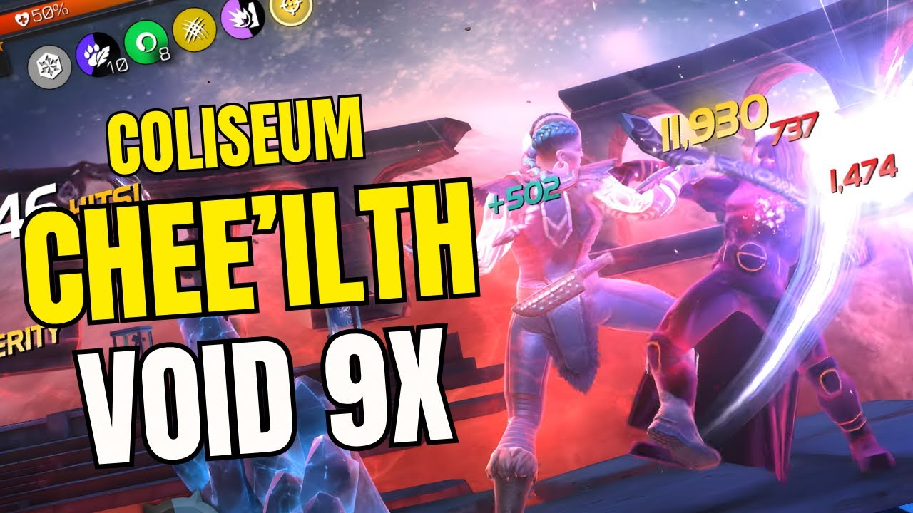 Coliseum Void Easy 9x with CHEE'ILTH #marvel #contestofchampions  #coliseum 