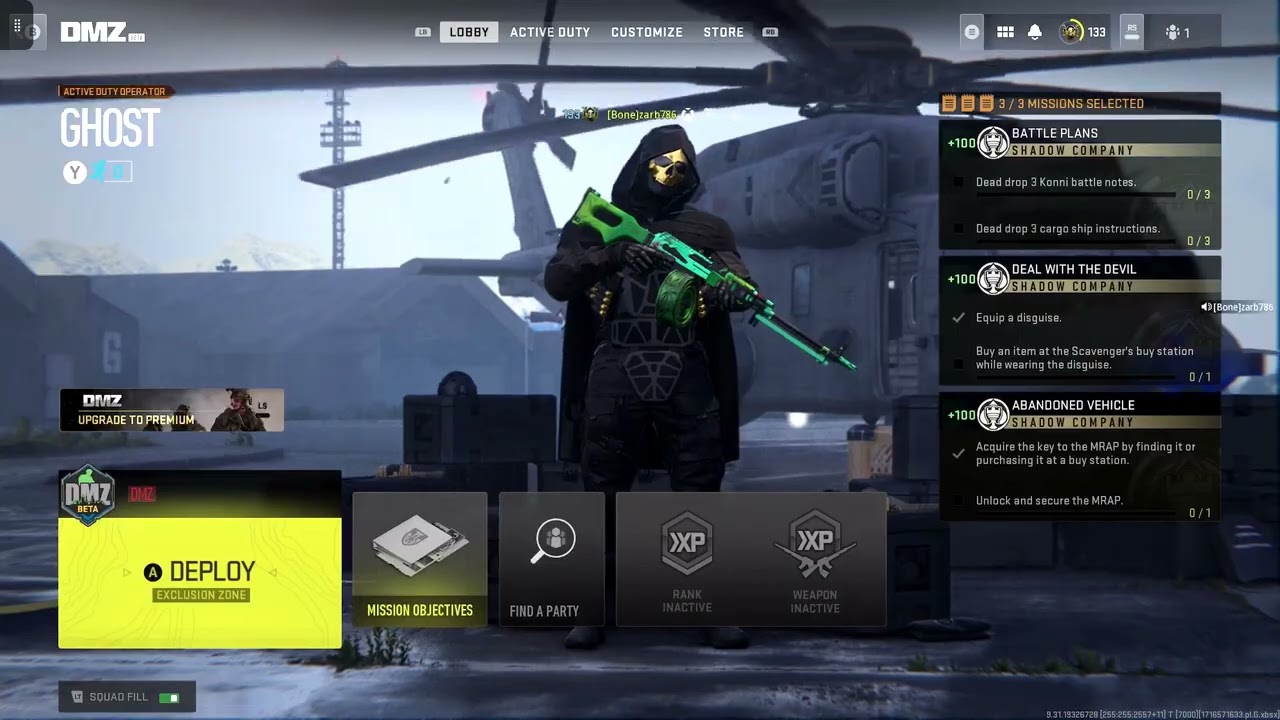How to equip new bundles in COD MW3