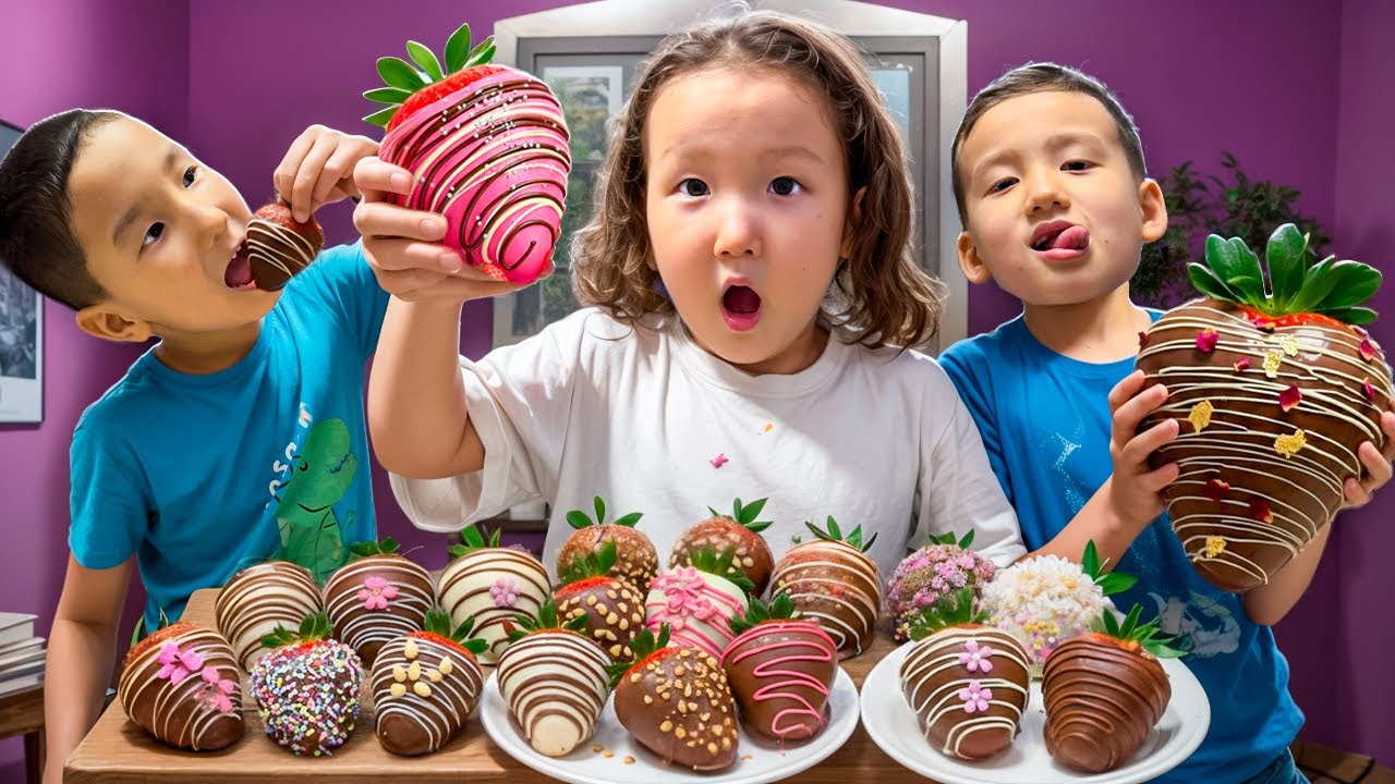 КЛУБНИКА В ШОКОЛАДЕ ЖАСАДЫҚ 🍓🍓😋ӨТЕ ДӘМДІ ШЫҚТЫ 😍