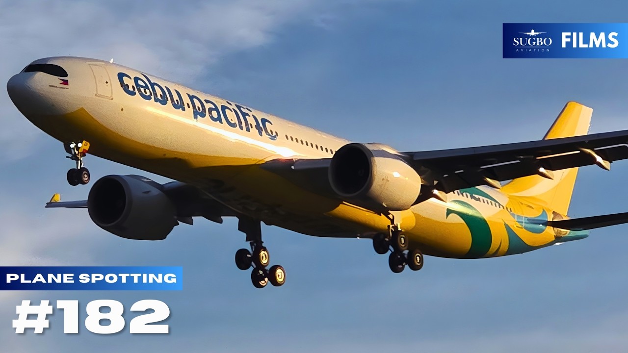 6 MINS of Takeoffs and Landings at Mactan-Cebu Airport ✈️🇵🇭