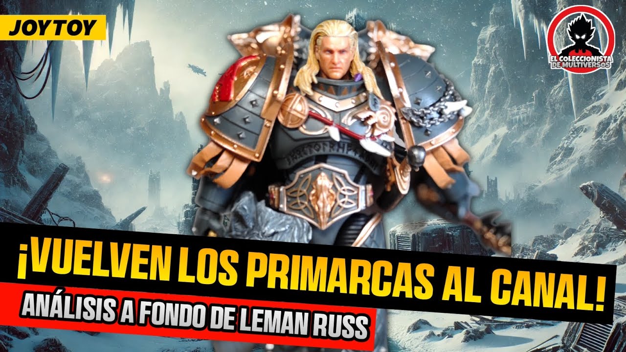 🐺 LEMAN RUSS PRIMARCA DE LOS LOBOS ESPACIALES HORUS HERESY JoyToy review en Español #aliexpress