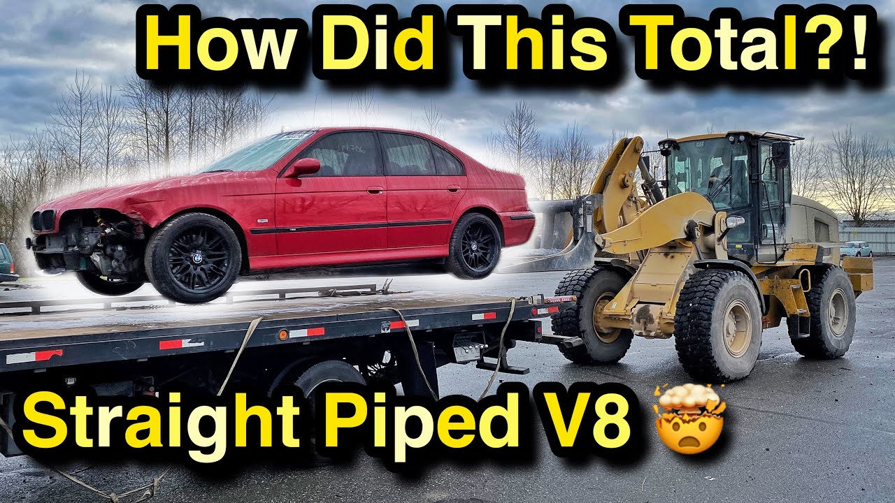 I Just Bought An Auction BMW E39 M5 And When I Started It, My Jaw Dropped!