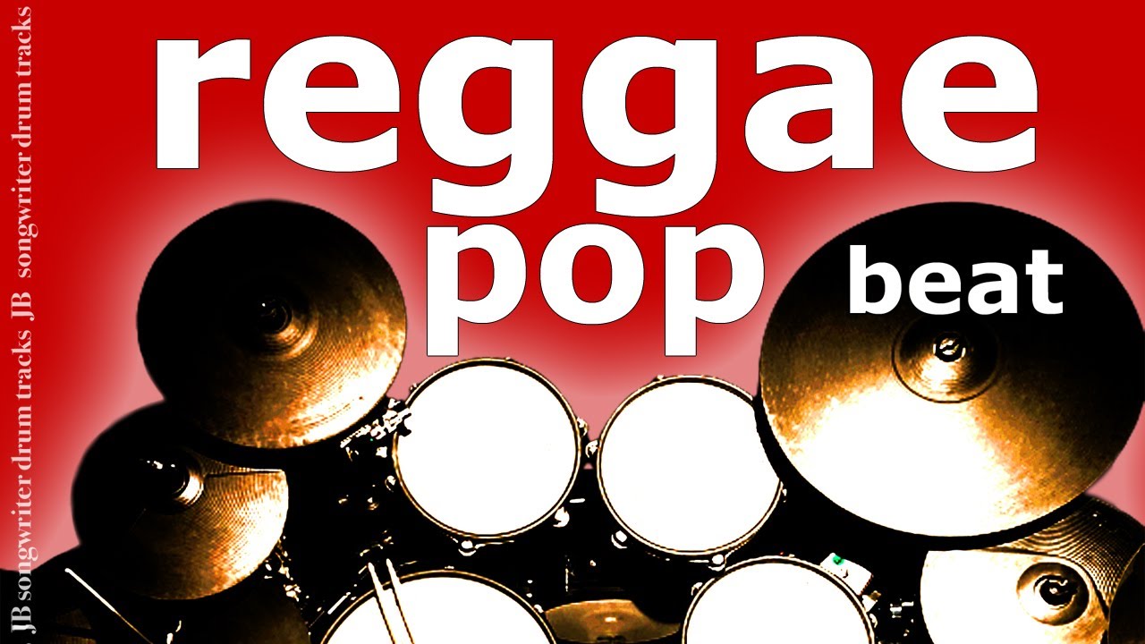 Reggae Pop Drum Beat 75 bpm 🥁 JB Drum Backing Track #109