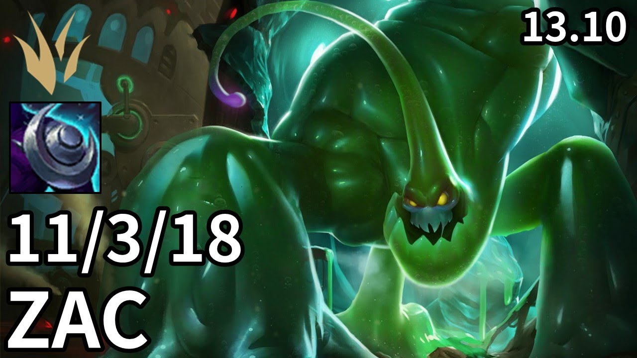 Zac Jungle vs Sejuani - EUW Master | Patch 13.10