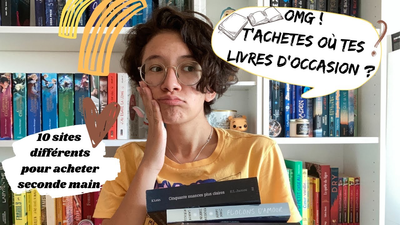 où acheter des livres d'occasion (= livres pas chers) ? 10 applications à vous proposer 📱