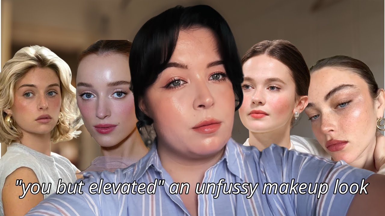 my unfussy elevated makeup look for when i want to look nice but am also just here for the vibe