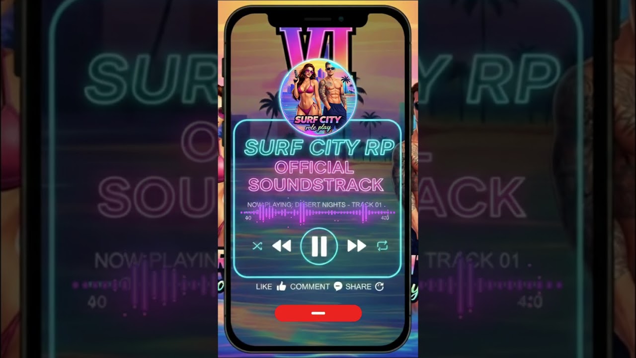 🎧 SURF CITY RP - Benvenuto | Il Primo Brano Ufficiale (Official Soundtrack)