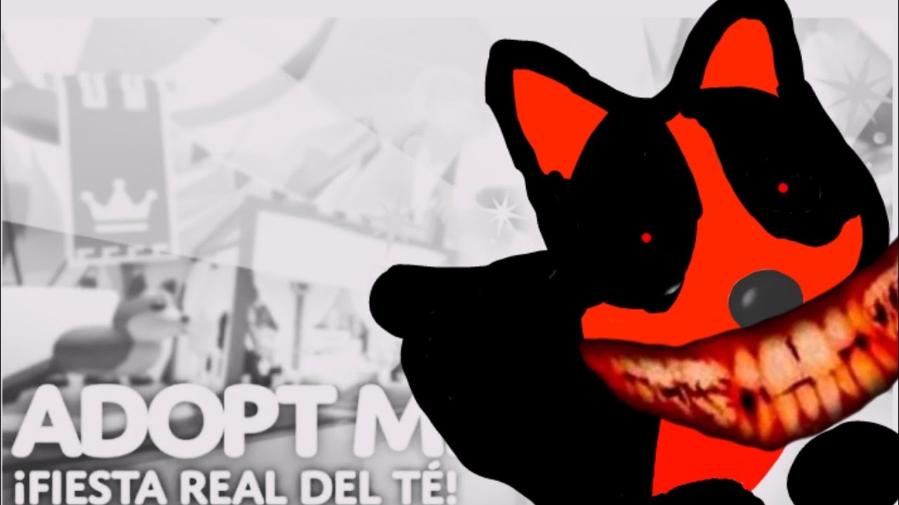 Creepypasta El Corgi Real neón