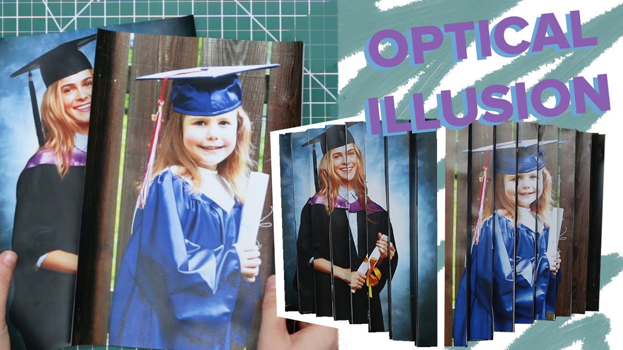 Optical Illusion Photo Frame