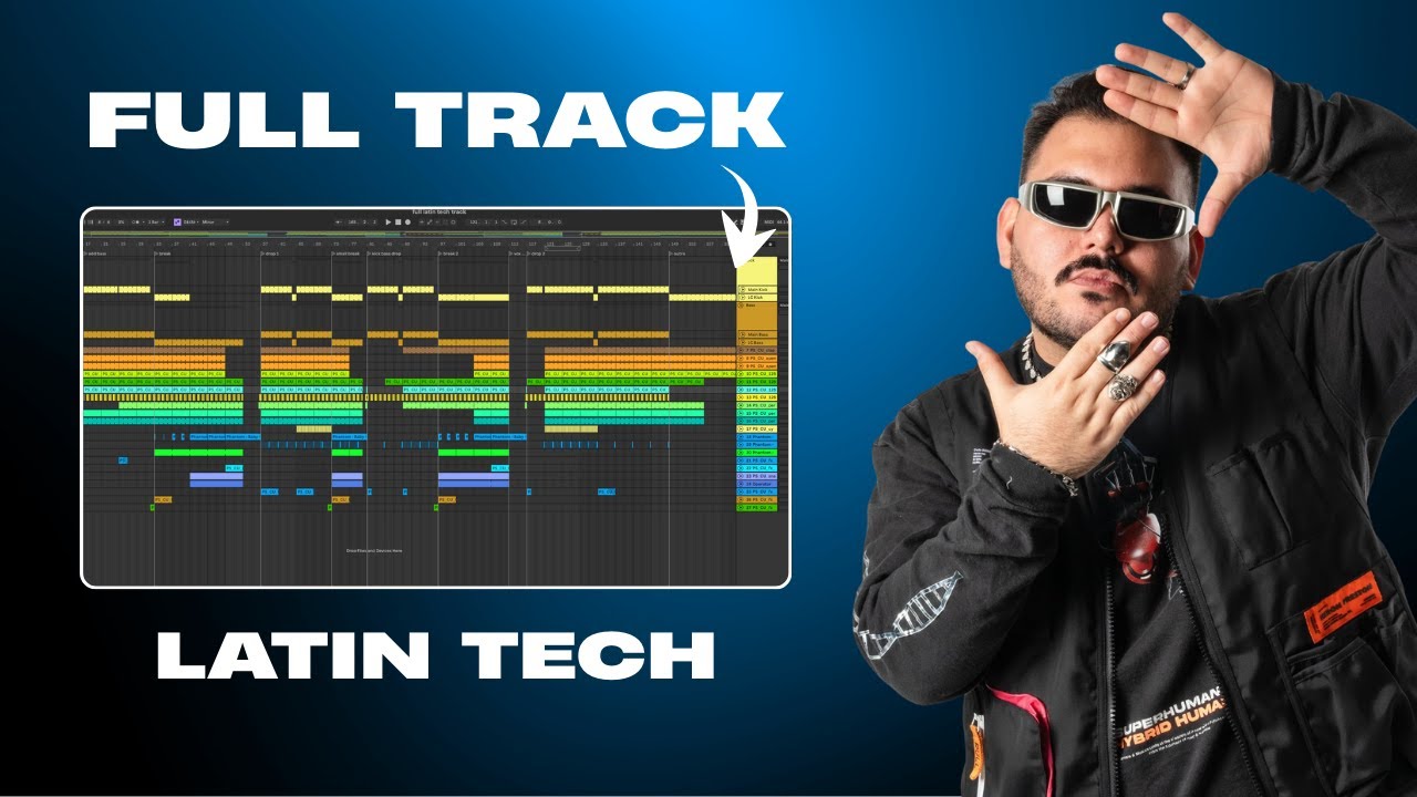 Making a Latin Tech House Track From Scratch [Full Tutorial]