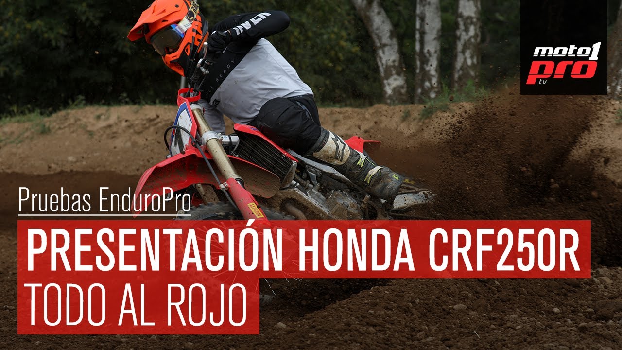 Pueba | Presentación Honda CRF250R 2022