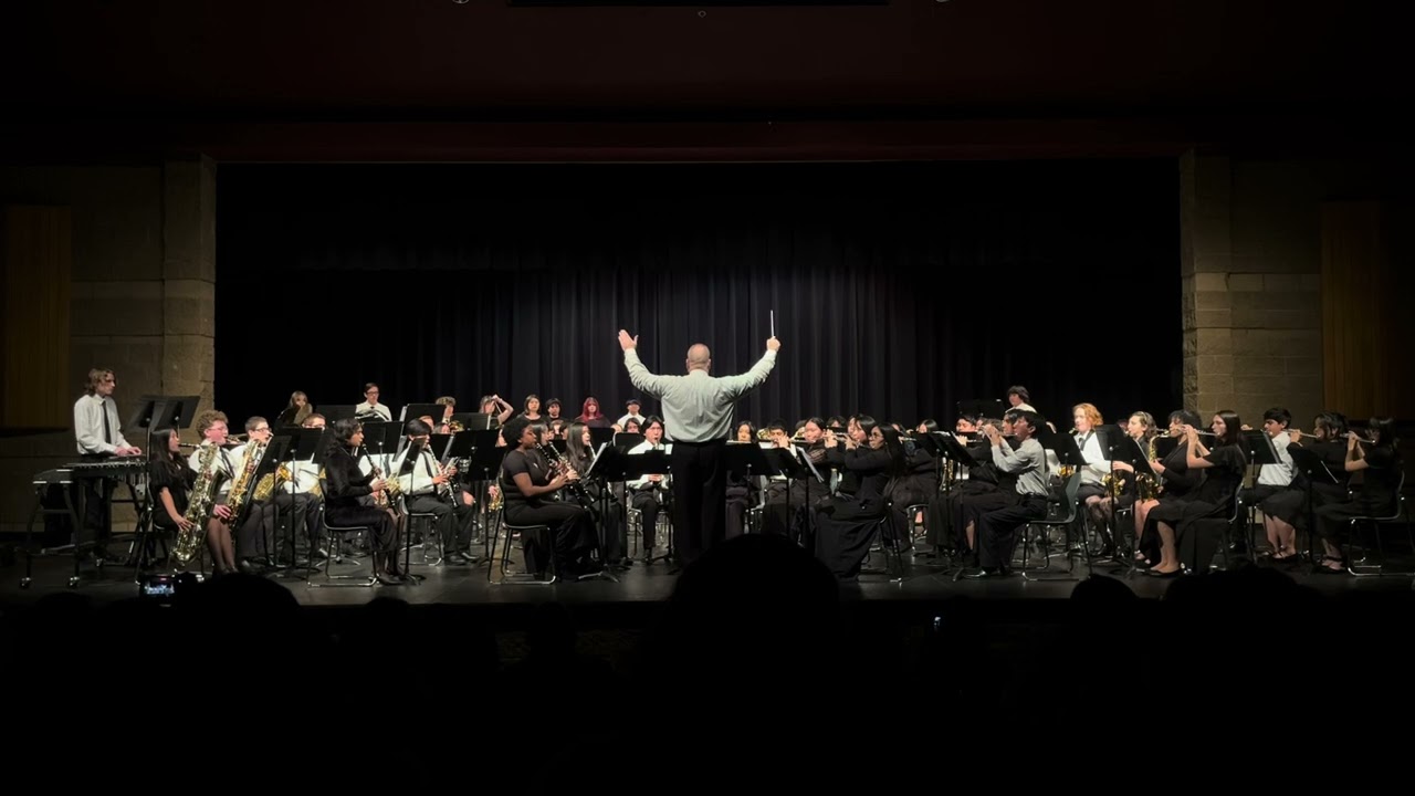 BCHS Thunder Band County Honor Band Concert 2026 - Bacchanale 