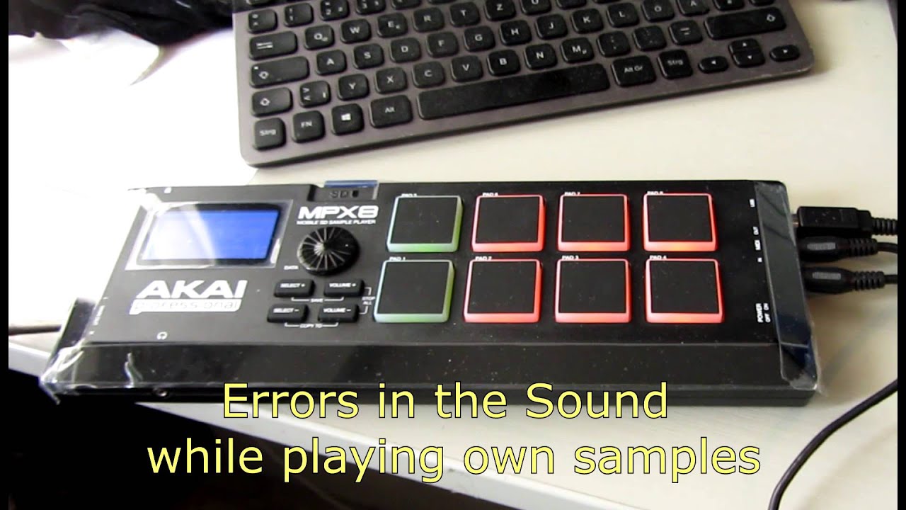 AKAI MPX8 Test - don&acute;t buy it!!!