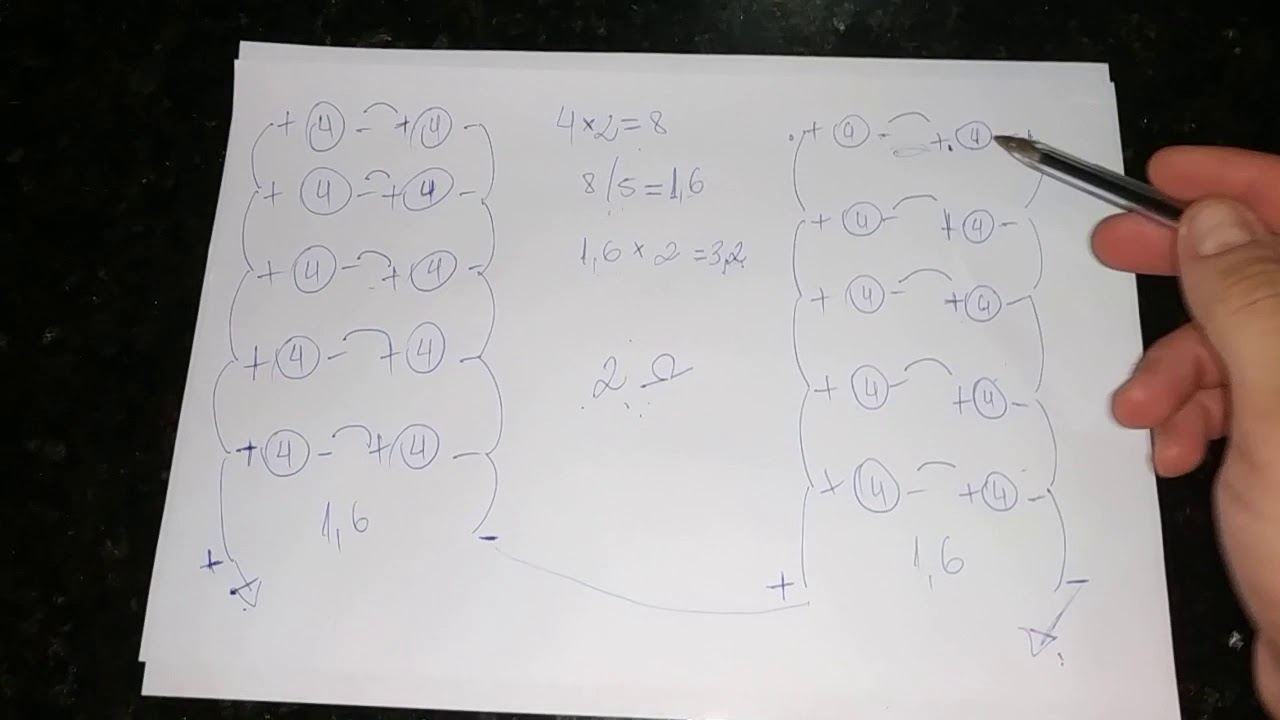 Como Casar impedância de 20 auto falantes 4 Ohms (Triaxial, pentaxial, quadriaxial)