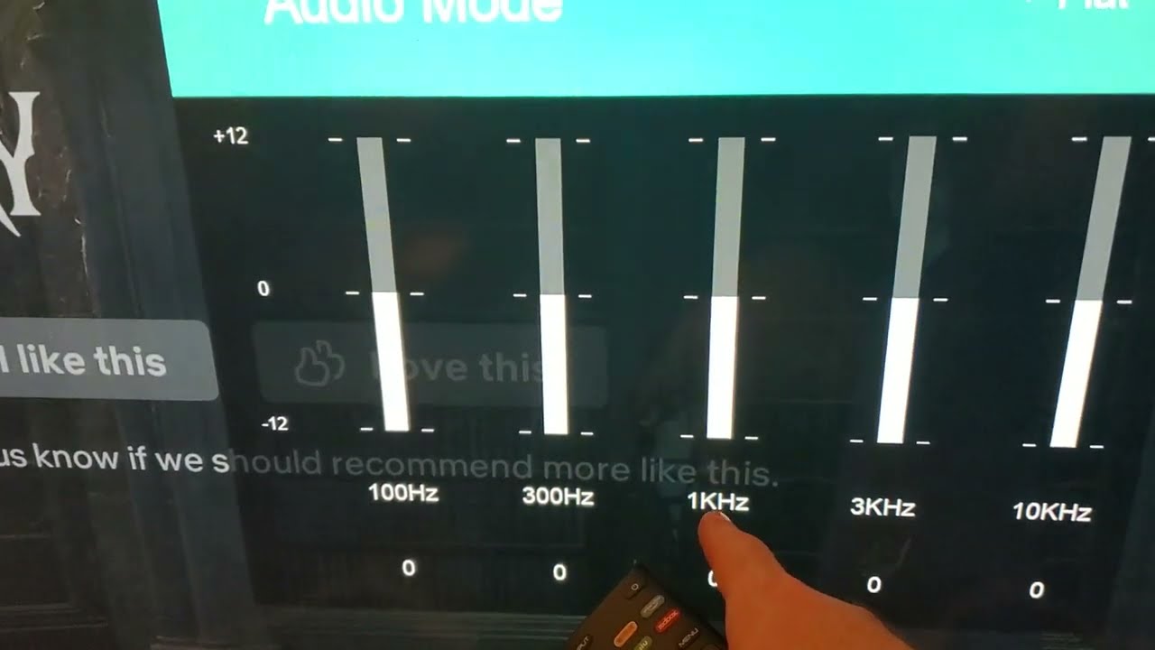 How to make dialogue volume louder on a TV show or movie compared to music, sfx, etc