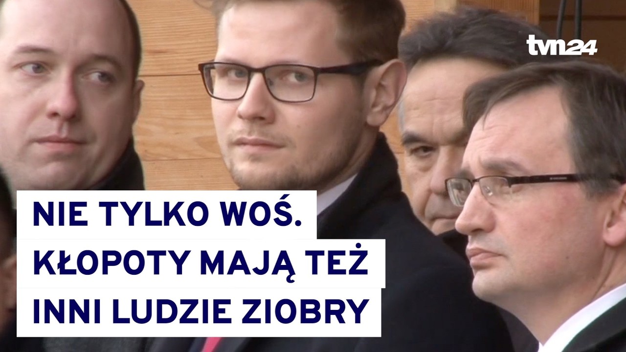 Zarzuty dla Wosia, doniesienie ws. Mateckiego, Sopiński z dyscyplinarką. Ludzie Ziobry w opałach