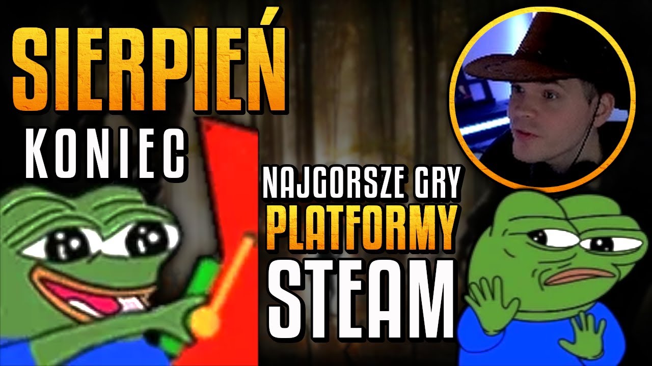 GUCIO | WIELKI PRZEGLĄD STEAMA | KONIEC KASYN | PODSUMOWANIE DNIA #100 | SIERPIEŃ