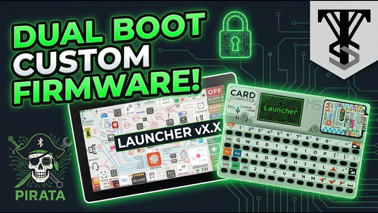 Обновление прошивки Launcher для ESP32