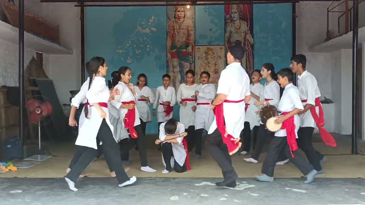 Nukkad natak on water conservation   APS KALUCHAK