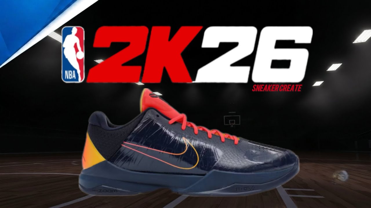 [NBA2K Sneaker Create] Nike Kobe 5 Caitlin Clark