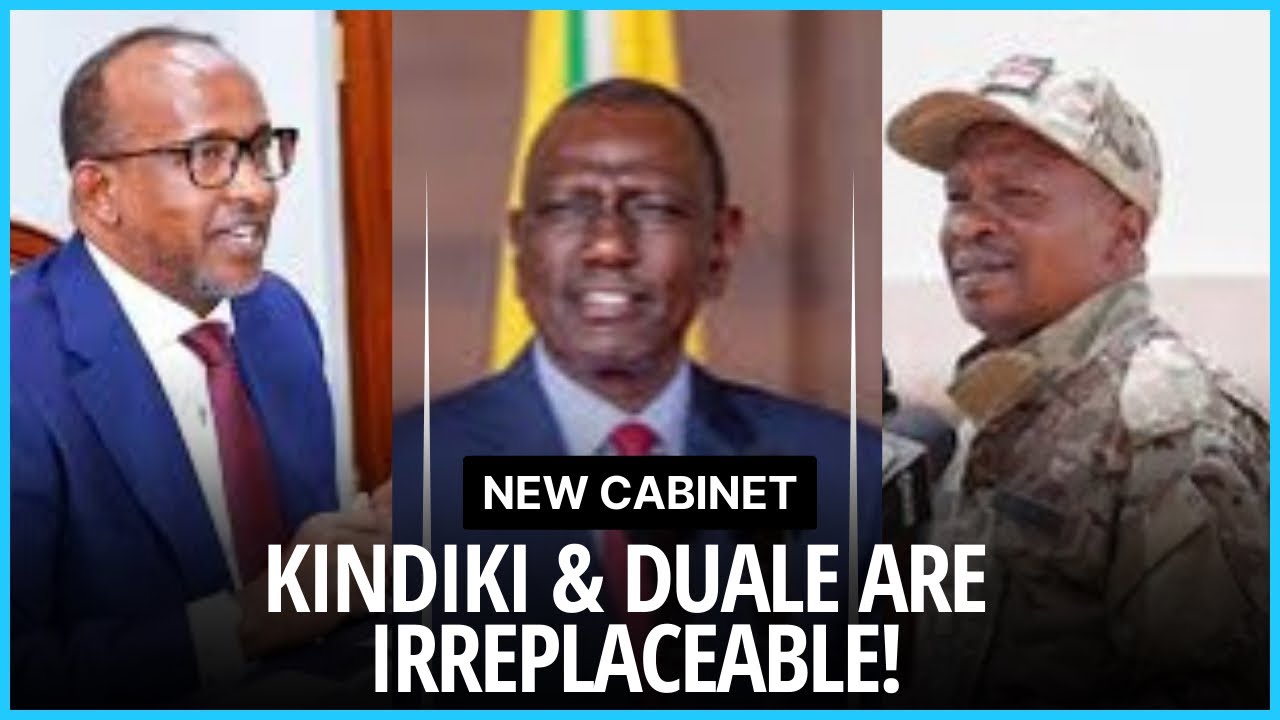 Ruto: Kindiki and Duale, together till death do us part!